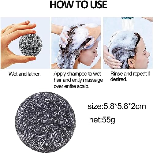 Spartan - Gray Hair Reverse Bar,(3PCS) Organic Grey Reverse Shampoo Bar,Reverse Grey Hair Bar Shampoo,Gray Hair Coverage Soap,Gray White Hair Rep