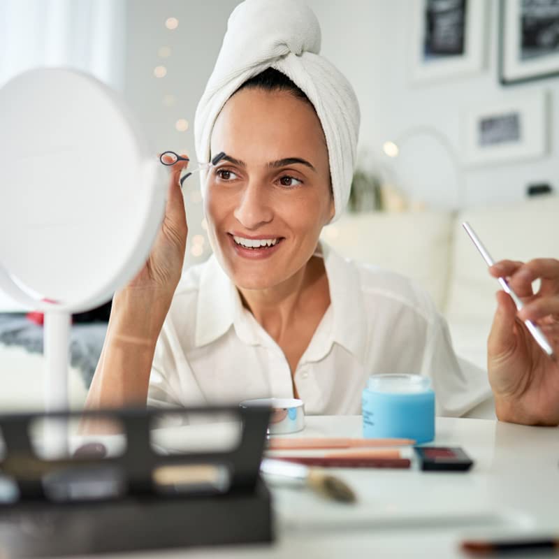 Eyebrow Scissors with Comb, Black Eyebrow Trimmer Scissors, Stainless Steel Eyebrow Trimmer Eyelash Comb Eyebrow Comb Small Eyebrow Grooming Beau