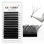 W lashes 4D Premade fan Lashes Extensions 0.07mm D Curl 8-14mix Gemerry Eyelash Extensions Noir Volume Thick Lashes Professional Single Lash Indi