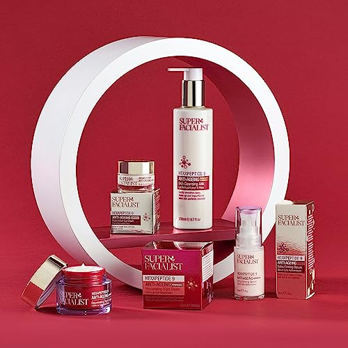 Super Facialist Hexapeptide 9 Anti-Ageing Advanced Extra Firming Serum - Anti Ageing Face Cream to Increase Elasticity, Target Deep Wrinkles & Du