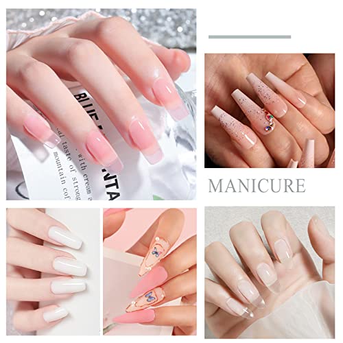 Acrylic Powder Set - Colorful Acrylic Nail Powder Powder for Acrylic Nails Extension 3Colors Set