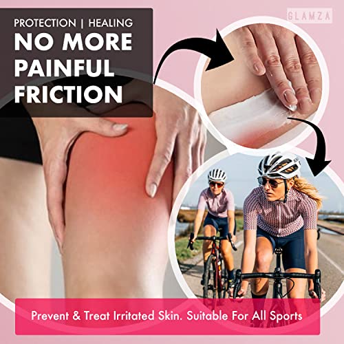 Glamza Chub Rub Anti Chafing Cream Smooth Skin Full Body Solution Sports Running Hands Feet Care 50g