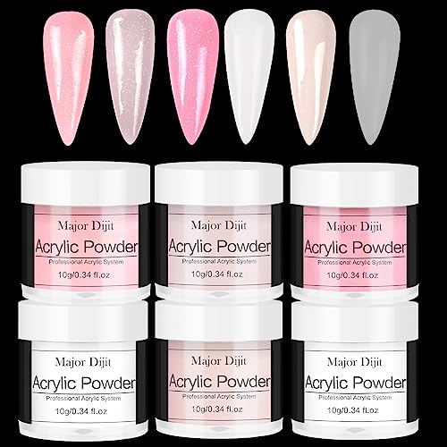 DouborQ Acrylic Nail Kit,Acrylic Powder Set,Electric Nail Drill Set Polish Pen File Kit, Nail Lamp Manicure Dryer Lamp, Acrylic Nail 3D Art Manic