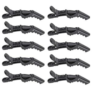 10x Crocodile Hair Clips Barrette,Professional Styling Hair Clips,Sectioning Clamp for Thick Hair,with Nonslip Grip and Wide Teeth for Salon Home