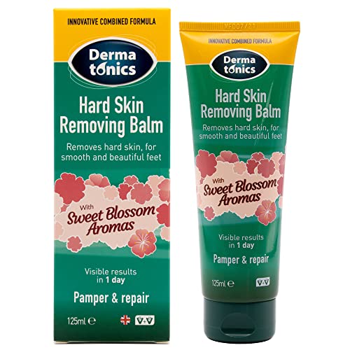 Dermatonics Hard Skin Removing Balm | Suitable For Diabetics | With Sweet Blossom Aromas | Contains Moisturising Shea Butter and Hydrating Swedis
