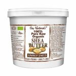 1KG Organic Shea Butter Unrefined Raw, Natural Extra Virgin A Grade African Pure Ivory All Body Butter Moisturiser Cream Lotion for All Skin Face