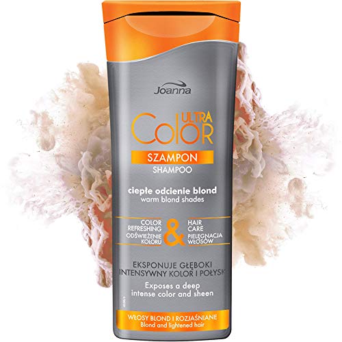 Joanna Ultra Color - Shampoo For Copper Shades - Strengthening & Revitalising Hair Shampoo - Colour Refreshing & Hair Care - Deepens Colour Inten