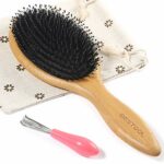 BESTOOL Hair Brush, Boar Bristle Hair Brushes for Women men Kid, Boar & Nylon Bristle Brush for Wet/Dry Hair Smoothing Massaging Detangling, Ever