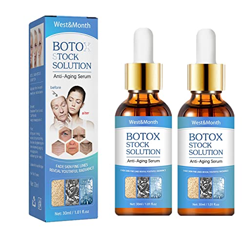 Botox Anti-Aging Serum, Botox-in-A-Bottle Anti-Wrinkle Serum, Collagen Serum for Face, Collagen Boost Anti-Aging Serum for All Skin Types (1PC)
