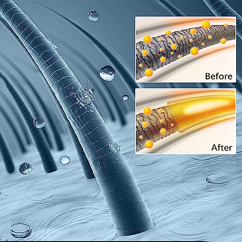 Professional Hair Dryer,JIAABCHOMO 2000W Powerful Ionic Hairdryer with Diffuser Blow Dryer with 2 Speeds, 3 Heating and Cool Button for Women Man