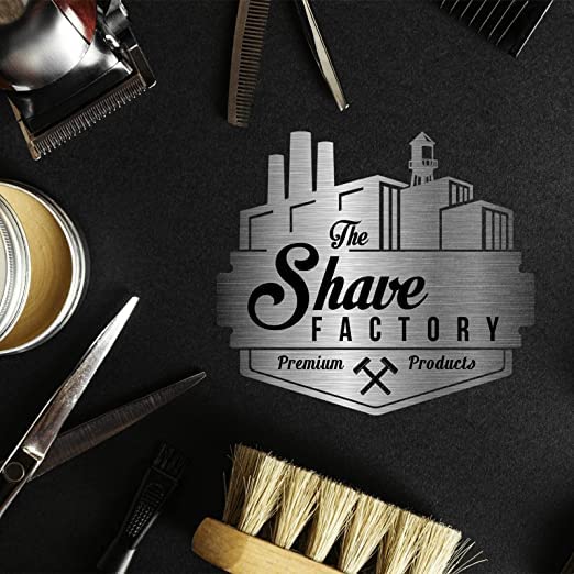The Shave Factory Hair Styling Powder - Mattifying and Volumizing Powder, with comb types suitable for all areas of use, hair comb and powder wax