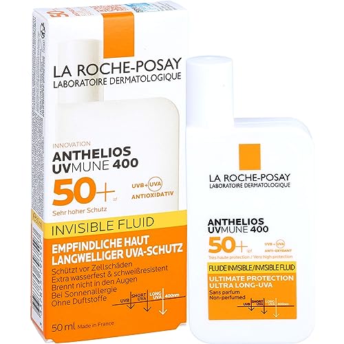 La Roche-Posay Anthelios UVmune 400 Invisible Fluid SPF50+ Fragrance Free 50ml