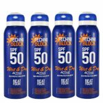 Techniblock SPF 50 Wet & Dry Active Performance Sunscreen 150ml x 4