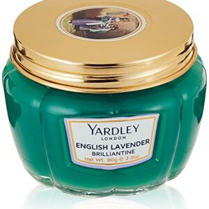 Yardley London English Lavender Brilliantine, Purple , 80 g (Pack of 1)