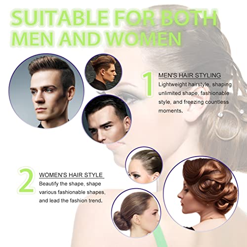 2Pcs Hair Wax Stick with Hair Comb Set,Styling Wax for Smooth Wigs,Edge Control Stick Anti-Frizz Non-greasy,Unisex Hair Pomade Stick for Flyaways