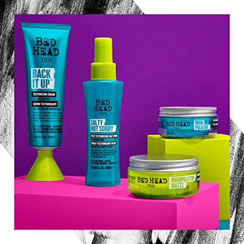 Bed Head by TIGI - Salty Not Sorry Hair Texturising Salt Spray - For Natural Undone Hairstyles - 100 ml