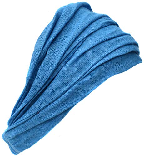 Gheri Cotton Elastic Hippie Bohemian Bandana Headband Patchwork Stonewashed