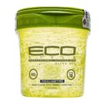 Ecostyle Olive Oil Styling Gel, Green, All Day Hold, Alcohol Free, Paraben Free, Sulphate Free, No Flaking, Anti-Itch, 236 ml