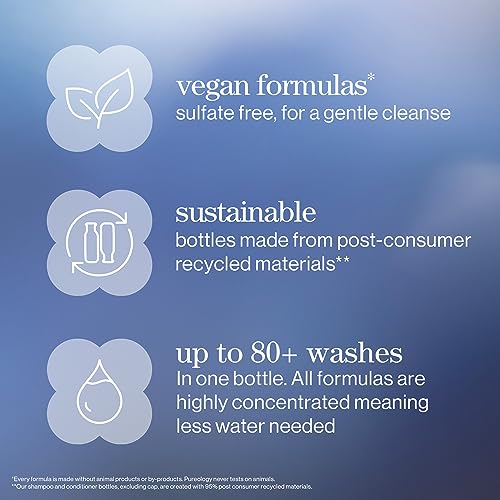 Pureology Strength Cure Blonde, Purple Shampoo, Restore & Tone for Brassy Blonde Hair, Vegan Formulas, Sulphate Free for a Gentle Cleanse