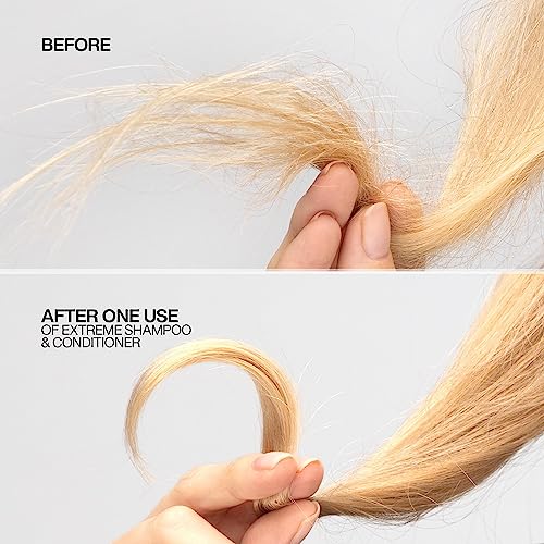 REDKEN Conditioner, For Damaged Hair, Repairs Strength & Adds Flexibility, Extreme, 300 ml