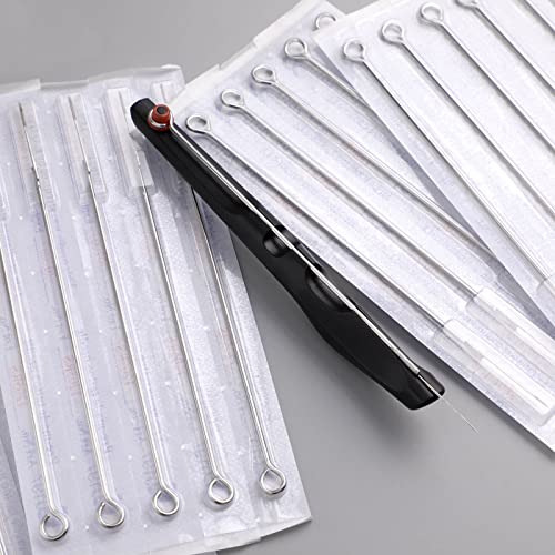 HAWINK Hand Poke a Stick Tattoo Kit DIY Tattoo Tool Kit Kit with 7 Ink 20 PCS Needles GK-HW803TN01-1