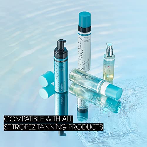 St.Tropez Double Sided Luxe Tanning Mitt - Tan Mitt for Streak-Free Fake Tan Application, Reusable & Washable - Use with St. Tropez Mousse, Body