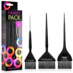 FRAMAR Hair Dye Brush Set – Hair Colour Brush For Hair Bleach Kit, Hair Tint Brush For Hair Lightener, Highlights Hair Dye Kit, Tinting Brush For
