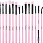 Eye Makeup Brush Set. Includes - Eyeshadow Brushes, Blending Brush, Brow Brush, Eyeliner Brush & more [14 Brushes].