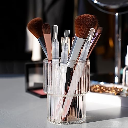 Refillable Nail Oil Pen Pack, 3Pcs Cuticle Oil Pen, Reusable Empty Pinch Press Pen Portable Sub-Bottling Pen to Oil, Liquid Foundation, Cosmetics