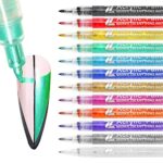 12 Colors 3d Nail Art Pens Set, Quick-Dry Nail Graffiti Painting, Gel Nail Art Pens for DIY Nails Art Design Adorn Manicure Tools for Women Girls