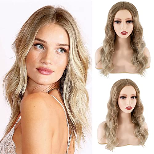 iShine Burgundy Red Wigs for Women Long Wavy Wine Red Wigs with Fringe Synthetic Wig Heat Resistant Natural Hair for Daily Party Cosplay Use Gift