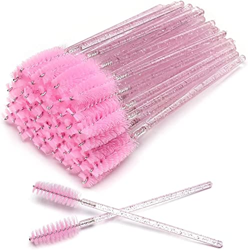 Disposable Eyelash Brushes Mascara Wands Eye Lash Eyebrow Applicator Cosmetic Makeup Brush Tool Kits (200PC, Multicolor)