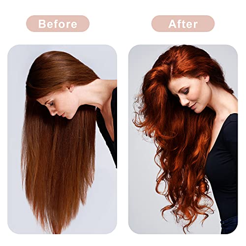 Heatless Hair Curler,2PCS Satin Heatless Curls Set,Heatless Curlers Headband with Hairnet,Hair Curlers No Heat,Heatless Curling Set For Sleeping