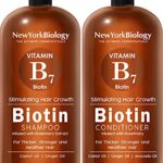Biotin Shampoo and Conditioner Set 500ml for Hair Growth and Thinning Hair – Thickening Formula for Hair Loss Treatment – For Men & Women – Anti