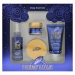 Feather & Down Sweet Dream Sleep Essentials Gift Set (50ml Pillow Spray, 50ml Melting Shower Cream, 16g All-Purpose Sleep Balm & 50ml Sleep Butte