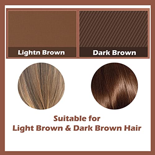 Eyebrow Powder,Dark Brown Light Brown Eyebrows Shaper Brow Pomade Pen Pencil Tint Makeup Kit Set. As Eyeliner Face Contour Hairline Filler For Wo