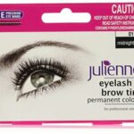 Julienne Eyelash and Eyebrow Permanent Midnight Black 01 Colour Tint 15ml