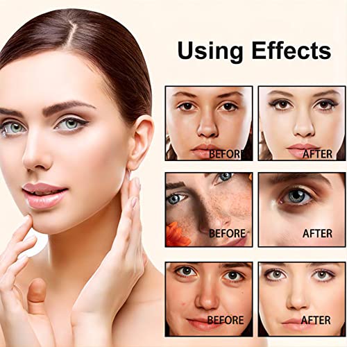 Concealer Full Coverage, Brightener Hydrating Concealer Stick for Under Eye Dark Circles, Wrinkle, Waterproof Longwearing, 1/3 oz