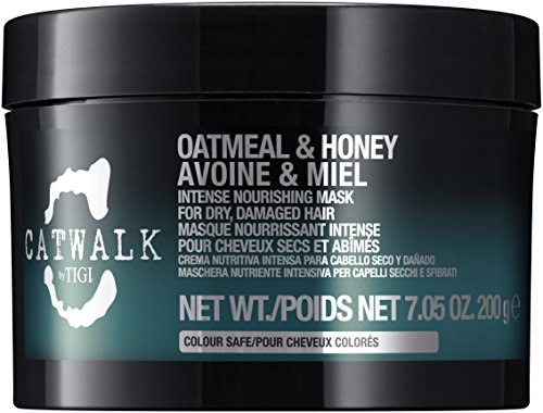 Catwalk by TIGI - Oatmeal & Honey Hair Repair Mask Treatment - Ideal for Damaged Hair - 200 g
