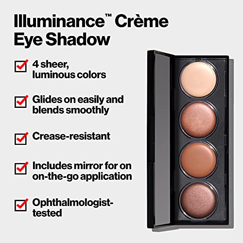 Revlon Illuminance Creme Shadow, 4 Shades, Not Just Nudes - 1 set