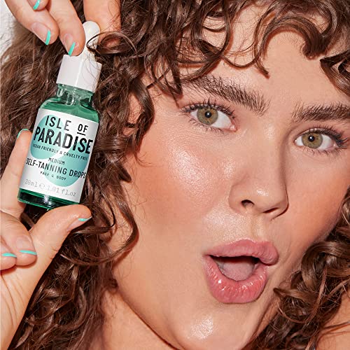 Isle of Paradise Face & Body Self-Tanning Drops 10ml, Medium