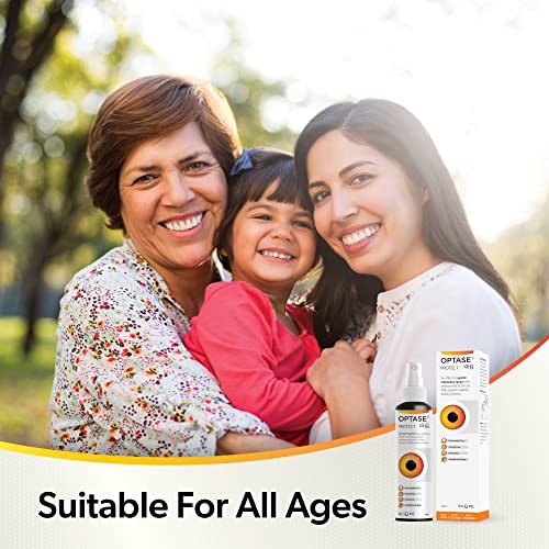 Optase Protect – A Preservative Free, Antibacterial Eye Spray for The Daily Hygiene of Eyelids, Eyelashes and Surrounding Skin - PH Neutral - 100