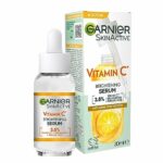 Garnier Vitamin C Serum for Face, Anti-Dark Spots & Brightening Serum, 3.5% Vitamin C, Niacinamide, Salicylic Acid & Lemon Extract, Brightening S