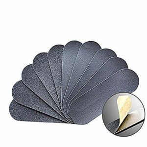 100 PACK Foot File Refills, Sand papers Replacement Pedicure File Refill,Abrasive Pedicure File Replacement Pads,Black Pack for Double Sided Foot