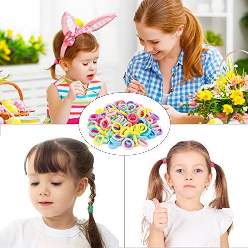 Hair Clips Hair Bands Set, Canvalite 40pcs Snap Girls Hair Clips and 100pcs Baby Girls Hair Bands for Girls Kids Baby, Hair Clips Girls for Fine