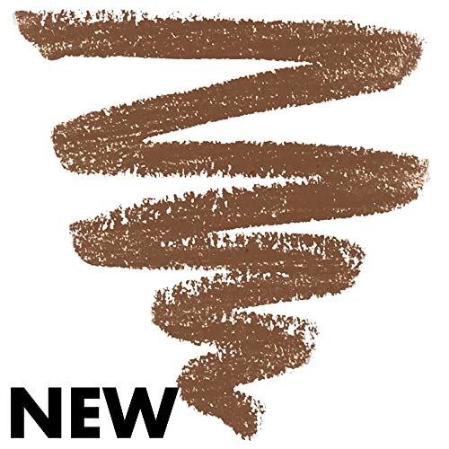 NYX Professional Makeup Micro Brow Pencil, Dual Ended with Mechanical Brow Pencil and Spoolie Brush, Vegan Formula, Shade: Ash Brown