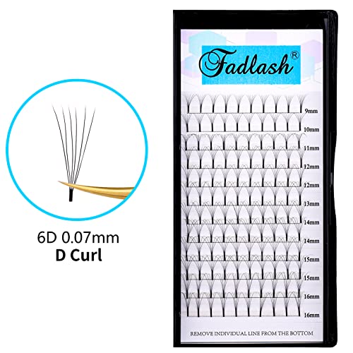 Russian Lashes 14D 0.07 Thickness D Curl 8-14mm Mix Tray Russian Lashes Premade Russian Volume Lashes Pre Made Fan Lashes Volume Lashes Pre Made