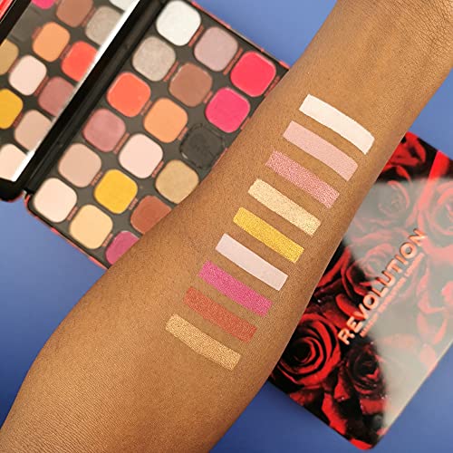 Makeup Revolution, Forever Flawless Eyeshadow Palette, Midnight Rose