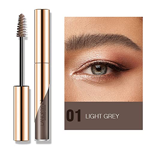 Eyebrow Gel, Eyebrow Dye/Eyebrow Tint/Semi-Permanent Eyebrow Gel Tattoo Brow Waterproof Sweat-proof,Fast Drying,Brow Gel (Brown)