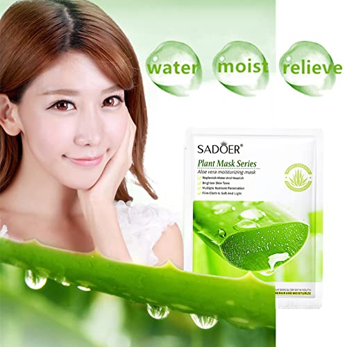 Hydrating Face Mask,Hydrating Moisturising Face Sheet Masks Nourishing Improves Skin Face Care,Face Mask Set for Dehydrated, Dull and Tired Skin,